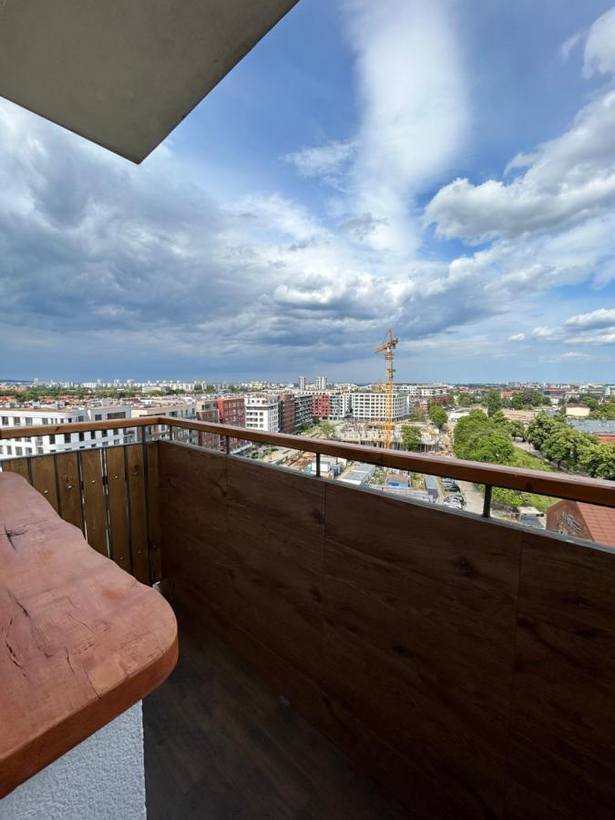 Apartament Z Widokiem Na Gdansk I Zatoke Free & Priv Parking Екстериор снимка
