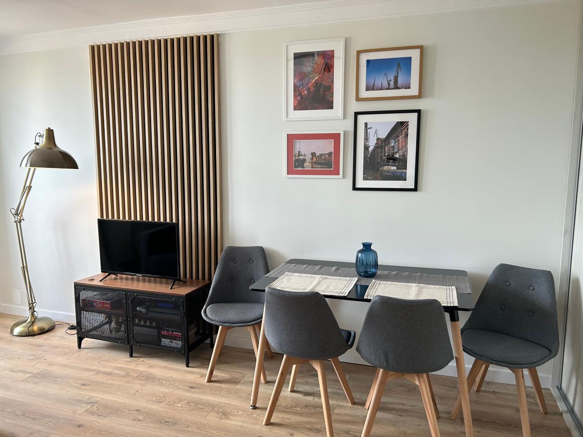 Apartament Z Widokiem Na Gdansk I Zatoke Free & Priv Parking Екстериор снимка